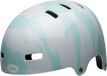 Bell Unisex Jeugd Span Fietshelm Wit Glanzend Ravine White/Blue, S