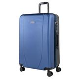 ITACA - Grote Koffer Trolley Koffer Reiskoffer van ITACA. Koffer Groot Trolley 4 Wielen Combinatieslot. Reiskoffer Groot ABS harde schaal, Navy-Antraciet Blauw
