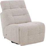 Goossens Fauteuil Benji - Tissu - Blanc