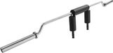 Barre de sécurité, barre de squat de fitness avec une capacité de 700 lbs, accessoire de barre de sécurité avec protections d'épaules et de bras, barre de poids de 28 mm de diamètre. Idéal pour les squats avant, les fentes, la rééducation et la physiothérapie