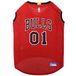 NBA CHICAGO BULLS DOG Jersey, X-Large - Tank Top Basketbal Pet Jersey