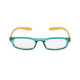 Contacta Hug Leesbril Dames Heren Zelfklevend Groen Mosterd Dioptrie +1.00 Brillenhoes 19g