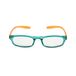 Contacta Hug Leesbril Dames Heren Zelfklevend Groen Mosterd Dioptrie +1.00 Brillenhoes 19g