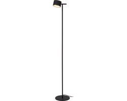 Lucide GIAN - Vloerlamp - LED Dimbaar - 1x9W 2700K - Zwart