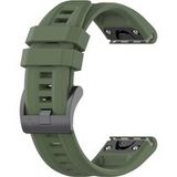 Techsuit W060 Bracelet pour Garmin Watch Fenix / Forerunner Series, 22mm, Vert Foncé