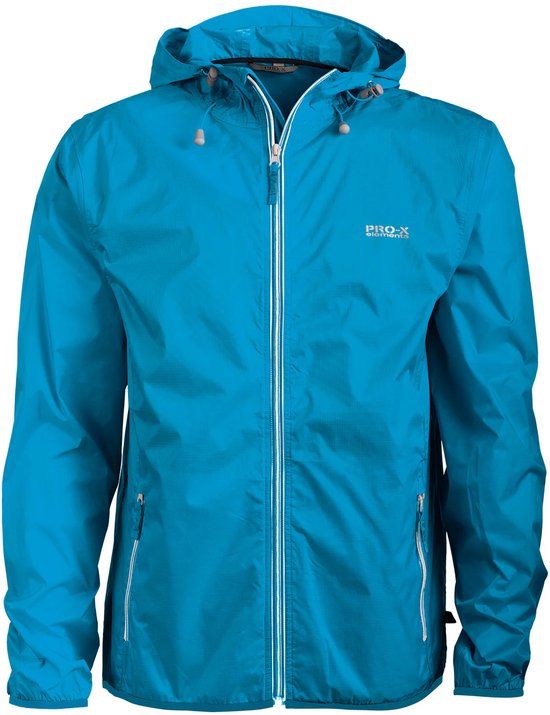 Pro-X Elements Star Blauwe waterdichte jas voor heren - Maat M - Gerecycled polyester - Lente/Zomer 2025