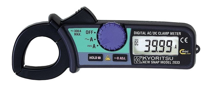 KYORITSU 2033 Mini Stroomtang - AC/DC 300A