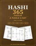 365 Ponts Hashi : Un puzzle logique Hashiwokakero pour chaque jour de l'année, toutes les solutions incluses - Un puzzle par jour