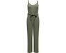 ONLY - ONLASTA STRAP BELT JUMPSUIT PNT - Vrouwen - Jumpsuit - Deep Lichen Green - Polyester/Elastaan - Maat M
