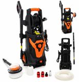 KRAFT&DELE Hoge druk reiniger, 2100W, met accessoires