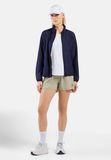 Odlo Zeroweight 4 inch hardloopshorts 2.0, zonder binnenbroek, dames - agaatgrijs, XS
