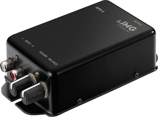 IMG Stage Line HPR-6 hoofdtelefoonversterker Zwart