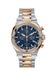 Gc Gc Ironclass Chrono Metal Quartz Chronograafhorloge Zilverkleurig En Roségoudkleurig Kast Gemaakt Van 100% Roestvrij Staal En Een Armband Van 100% Roestvrij Staal 43 Z32001G2MF