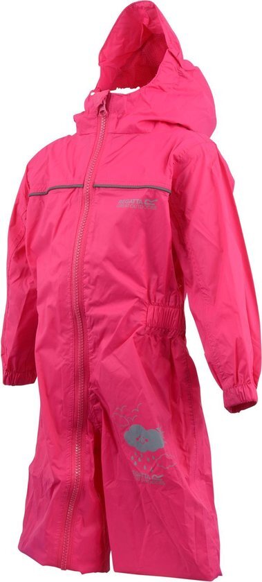 Regatta Puddle IV Regenpak Meisjes 104 roze