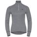 Odlo Active Warm ECO Half-Zip Turtleneck Base Layer Top, odlo staal grijs melange, M