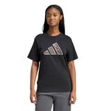 Adidas Sportswear Animal Graphic T-Shirt - Dames - Zwart - XXS