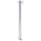 vidaXL Waterzuil rond 40 cm roestvrij staal
