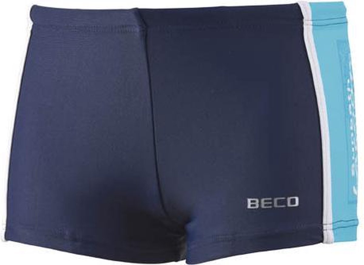 Beco zwemboxer jongens polyamide donkerblauw/turquoise