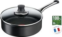 Tefal Excellence Hapjespan - 24cm with Lid - Black - Induction Compatible