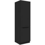 Küchen-Preisbombe SIENA Hochschrank 60 cm Schwarz matt