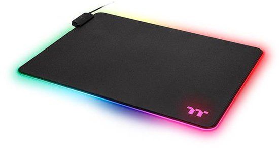 Thermaltake Level 20 RGB Gaming Mouse Pad Zwart