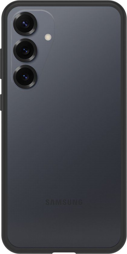 OtterBox React Series Case for Samsung Galaxy S25+ - Transparent/Black