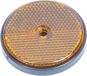 Huismerk Reflector rond 60mm oranje