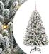 vidaXL Kunstkerstboom 120 cm 150 LED's Warmwit PVC en Staal