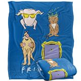 FRIENDS Silky Touch superzachte plaid 152 x 127 cm
