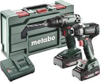 Metabo BS+SSD200LTBL Accu-schroefboormachine | 18 V | Li-ion | Incl. accu & lader