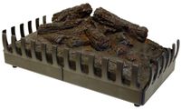 Merkloos Elektrische haard - Gloeiende houtblokken - 45 W - Houtvuur-effect