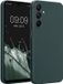 kwmobile metallic telefoonhoesje van TPU - geschikt voor Samsung Galaxy A16 5G - Flexible case voor smartphone - In metallic petrol