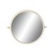 Home ESPRIT Home Wandspiegel, wit, romantisch metaal, 60 x 13 x 52 cm