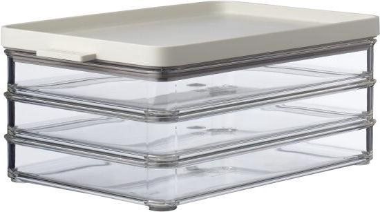 Mepal Omnia Vleeswarendoos - 1.5L - 3-laags - Nordic White