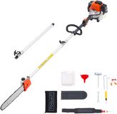 Vevor Benzine Snoeischaar 2,2–2,94 m Telescopische Zaag 52cc 2-Takt Kettingzaag