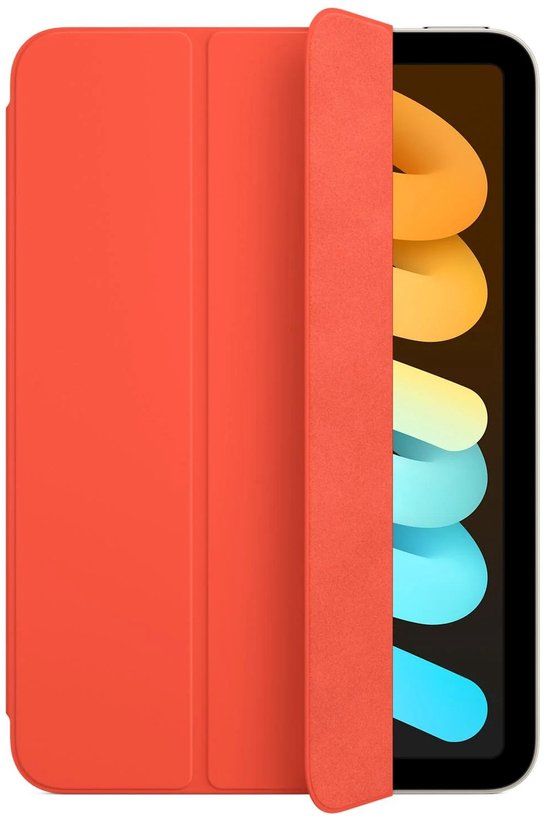 Apple Smart Folio voor de Apple iPad Mini 7 (2024) / iPad Mini 6 (2021) - Electric Orange