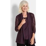 Goldner Tweedelige set Elegante set met pailletten