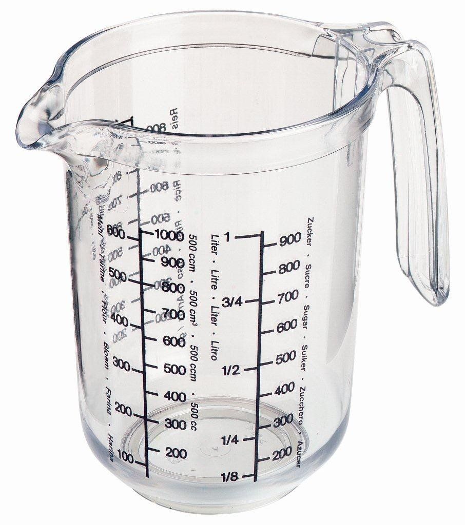 Westmark maatbeker 1 liter - transparant