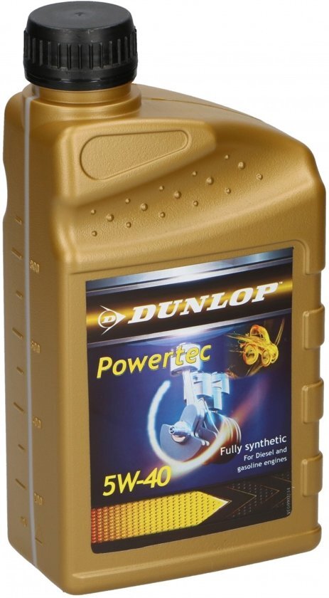Dunlop Motorolie Synthetisch Powertec 5w-40 1 Liter