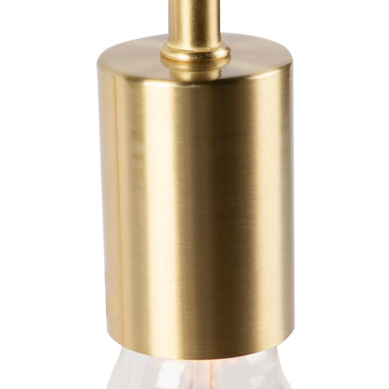 QAZQA Facil - Art Deco Tafellamp - Goud/Messing