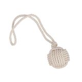 Slow Life speelgoed met bal en handgreep, 9 x 48 cm, ecru