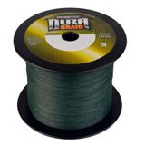SpiderWire DURA vlecht, vislijn, superlijn, roofdiervissen, snoek, baars, snoekbaars, forel, Unisex, mosgroen