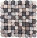 Sans marque Tapis de pot en feutre pour plats chauds - sous-verres mignons pour table et voiture faits à la main au Népal - multicolore - 7,8 pouces
