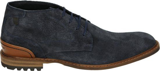 Floris van Bommel CREPI 11.26 Heren Sneakers Blauw Maat 44