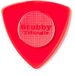 473R1.5 Jim Dunlop Tri Stubby Plectrums - 1.50 mm - Red - 24 Pack