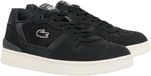 Lacoste T-Clip Set Sneakers Dames Zwart - Off White Leer Maat 40.5