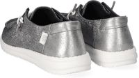 HEYDUDE - Wendy Metallic Sparkle Dames Instappers Charcoal - Maat 38