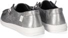 HEYDUDE - Wendy Metallic Sparkle Dames Instappers Charcoal - Maat 38