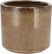 DK design Bloempot Brown Glaze - Taupe - D12 x H13 cm