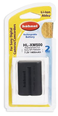 Hähnel HL-XM500 Li-Ion Camera Battery - 1500 mAh